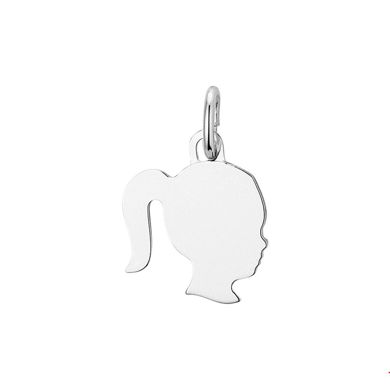 Beschrijving: Zilveren hanger in de vorm van een meisjes hoofd met een afmeting van 15x13mm en uitgevoerd met een stevig hangoog.
Uniekenummer serie: 40169
Doelgroep: dames
Breedte: 13 mm
Hoogte: 15 mm