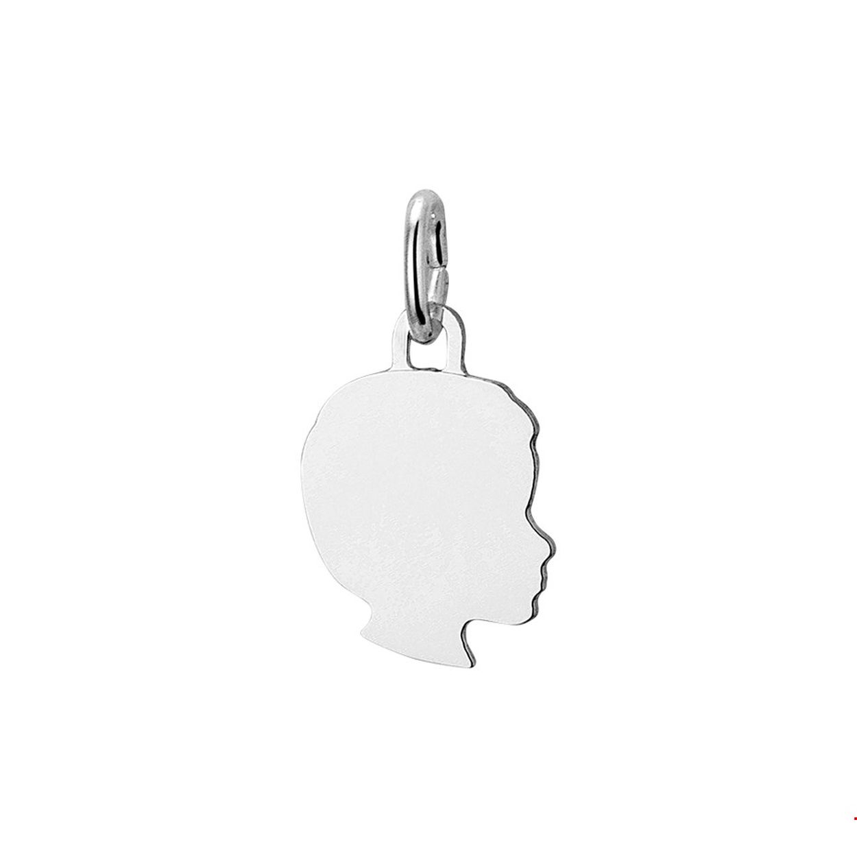 Beschrijving: Zilveren hanger in de vorm van een jongens hoofd met een afmeting van 15.5x11.5mm en uitgevoerd met een stevig hangoog.
Uniekenummer serie: 40171
Doelgroep: dames
Breedte: 11.5 mm
Hoogte: 15.5 mm