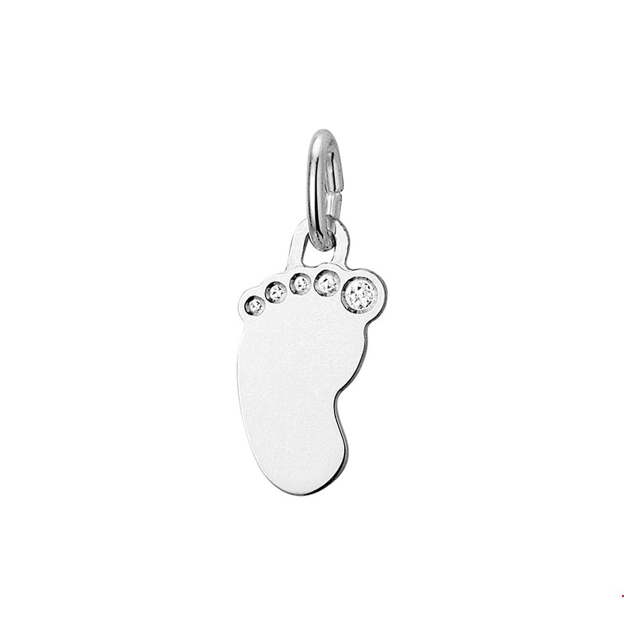 Beschrijving: Zilveren hanger met een afmeting van 15x8mm in de vorm van een voet uitgevoerd met een stevig hangoog. Tip: Combineer deze hanger met een collier uit onze collectie en de hanger kan direct om.
Doelgroep: dames
Breedte: 8 mm
Hoogte: 15 mm