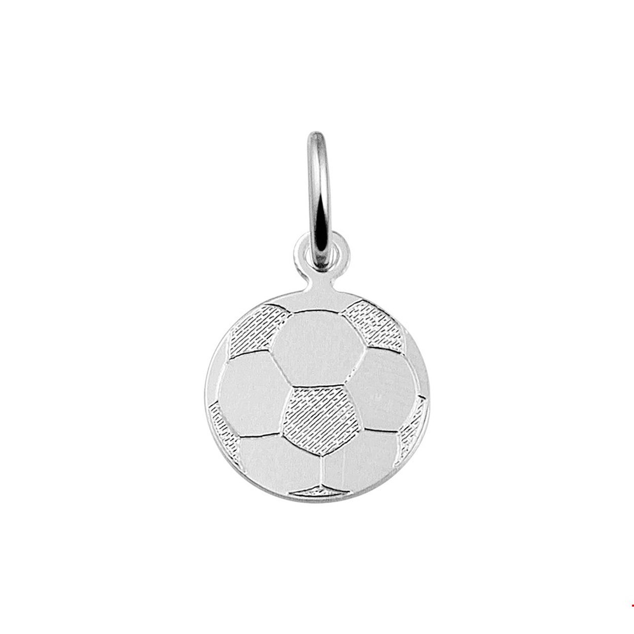 Zilveren hanger in de vorm van een voetbal met een diameter van 10mm uitgevoerd met een stevig hangoog. De hanger is te combineren met een bijpassend collier uit onze collectie. Tip: Is voetbal jouw sport? Laat het zien met deze zilveren voetbal bedel! 
Doelgroep: unisex
Breedte: 10 mm