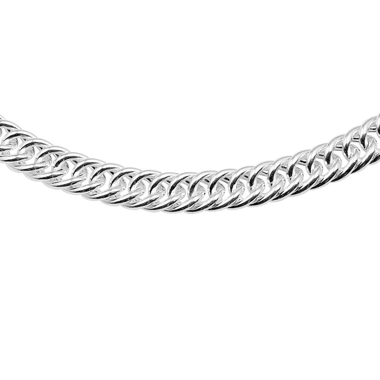 Beschrijving: Stijlvol zilveren collier met een gourmet schakel. Het collier heeft een draaglengte van 45cm en een schakelbreedte van 9.2mm. Uitgevoerd met een stevige grote veerring.
Verpakt per: 1
Doelgroep: dames
Breedte: 9.2 mm
Kortste lengte: 45 mm