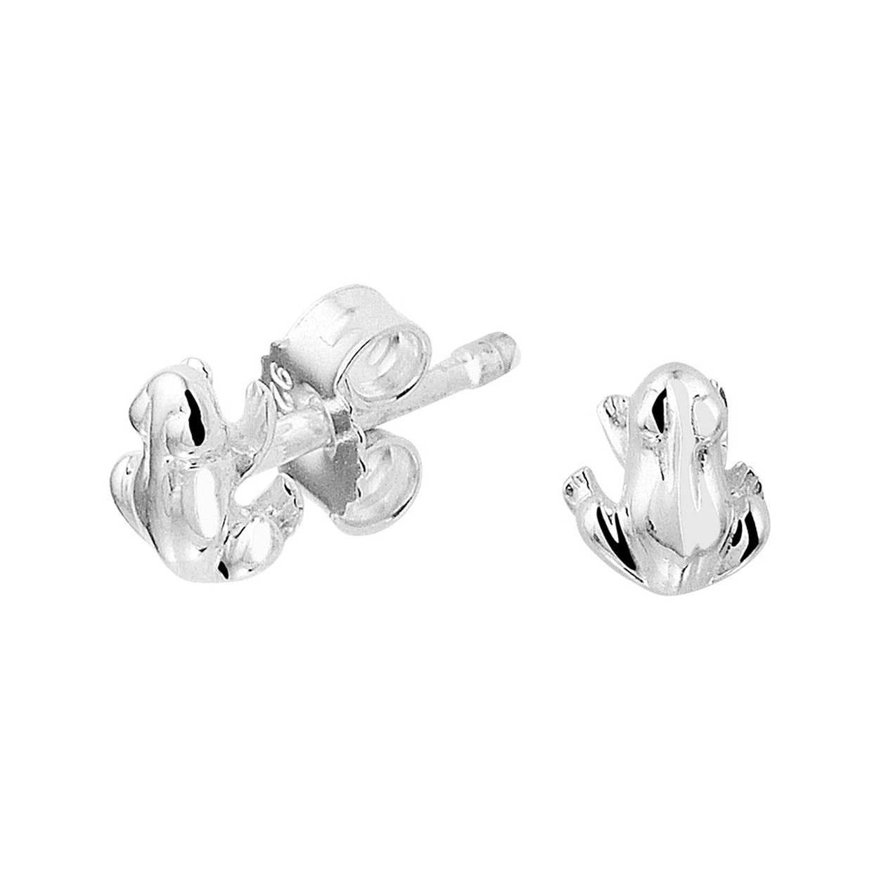 Beschrijving: Schattige zilveren oorknoppen in de vorm van een kikker met een afmeting van 6x5mm uitgevoerd met een stevige poussette sluiting. Tip: Leuk om kado te geven! Zie je ze al stralen?
Doelgroep: kinderen
Breedte: 5 mm
Hoogte: 6 mm