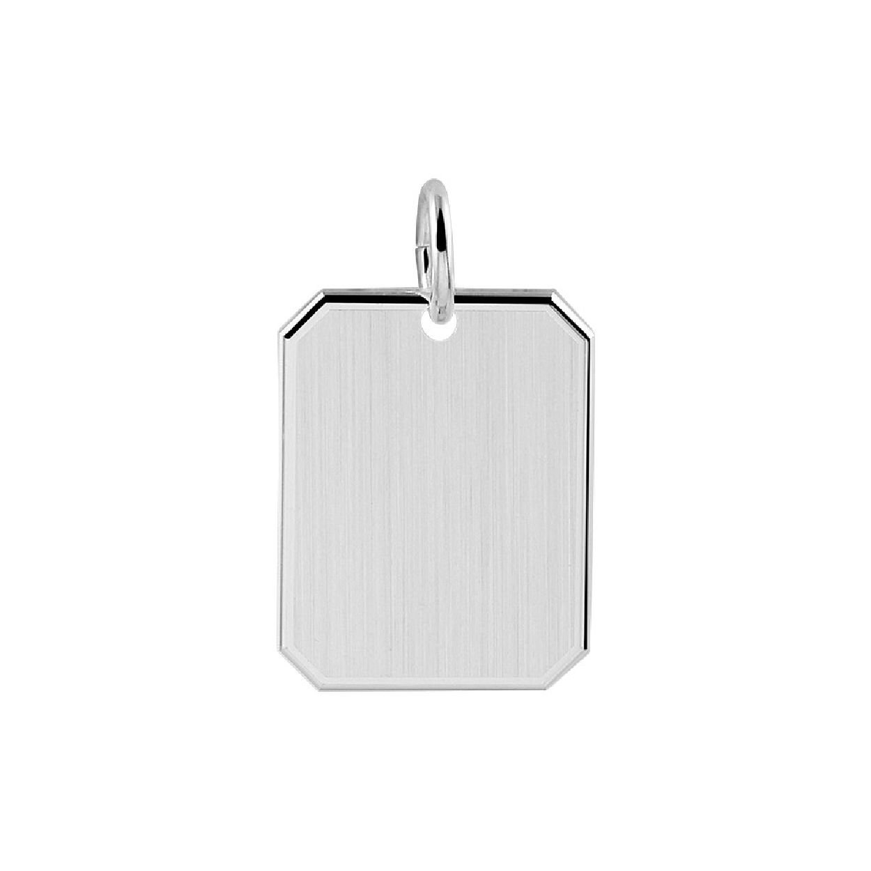 De hanger is gemaakt van zilver en is zilverkleurig. Het is een sieraad voor unisex.