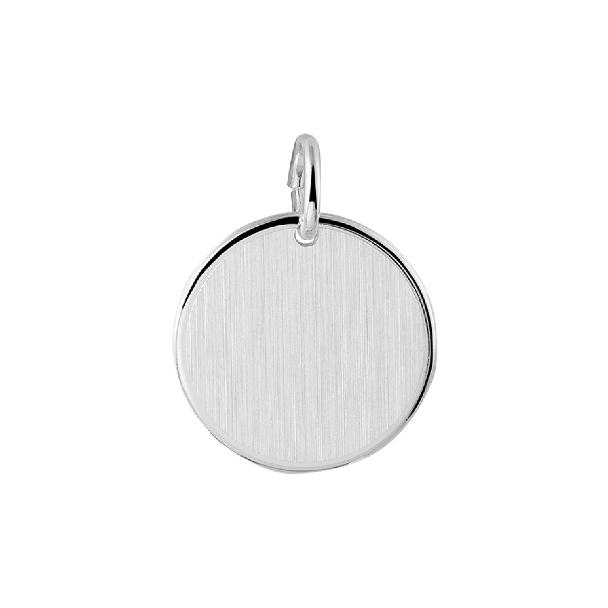 De hanger is gemaakt van zilver en is zilverkleurig. Het is een sieraad voor unisex.