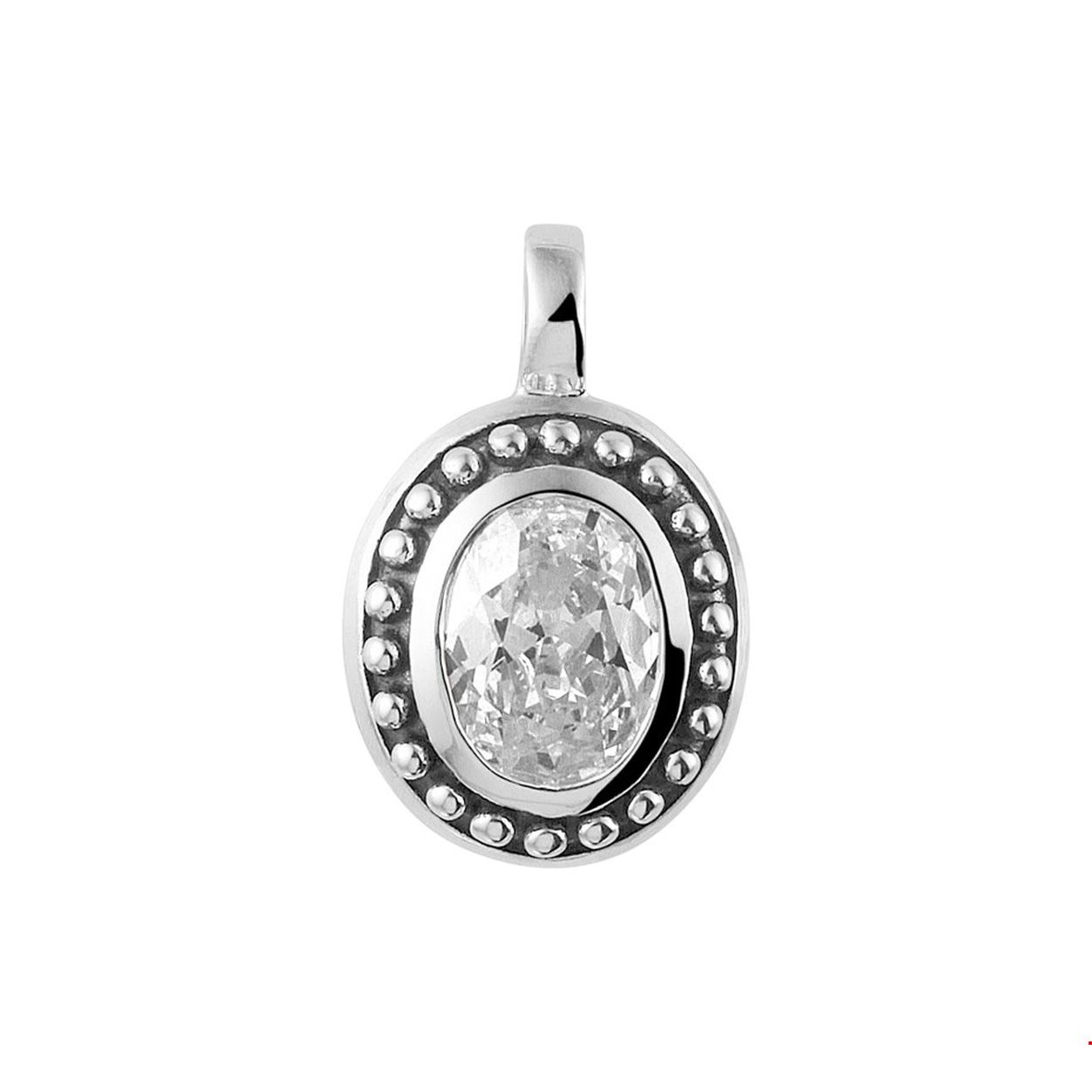 Geoxideerd zilveren hanger met zirkonia.
Breedte: 12.5 mm
Hoogte: 20 mm
Zetting: solitaire