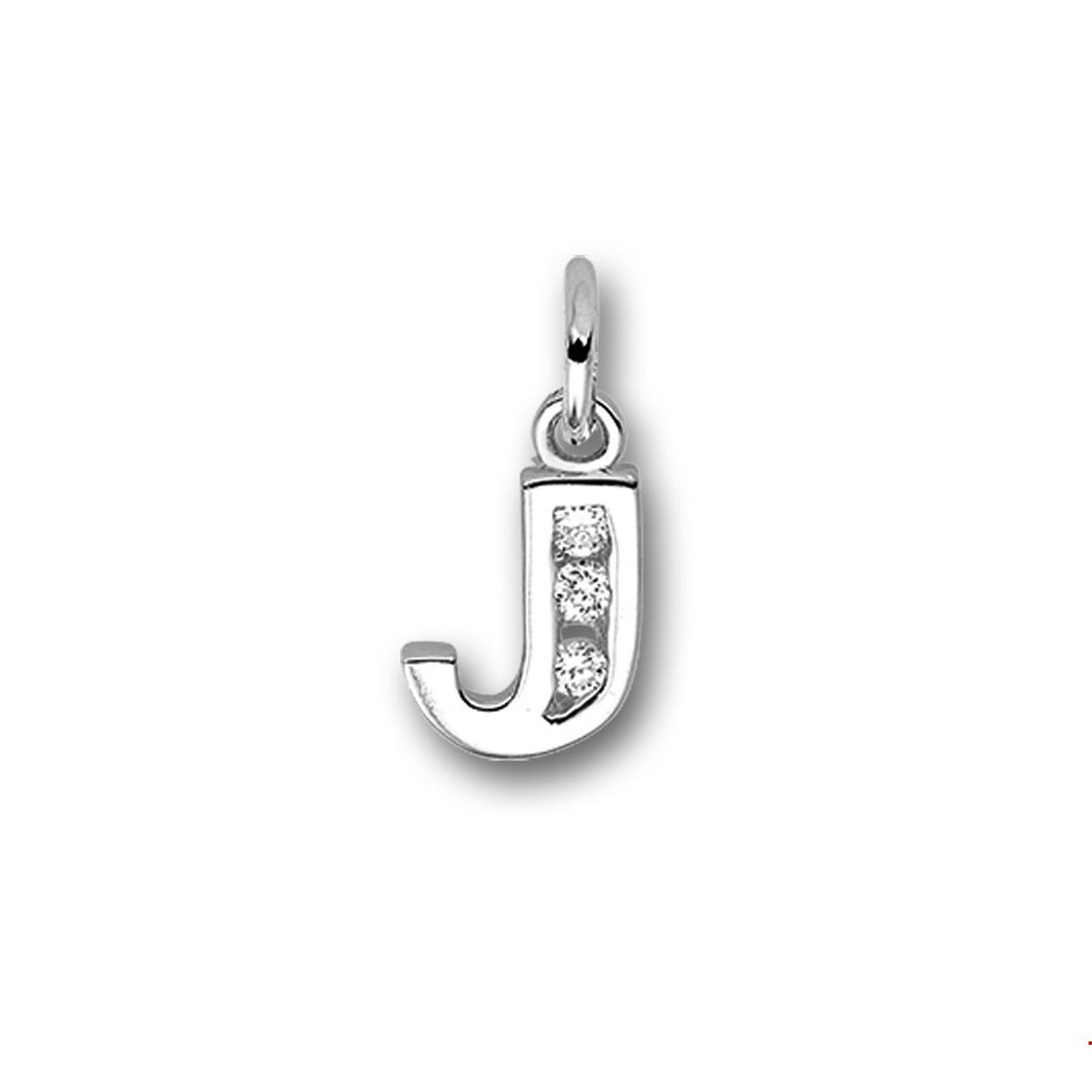 Beschrijving: Gerhodineerd zilveren hanger letter J met een hoogte van 11mm en een breedte van 6.5mm. Uitgevoerd met een schitterende rij van zirkonia.
Uniekenummer serie: 33598
Verpakt per: 1
Doelgroep: unisex
Zetting: alliance (rail zetting)