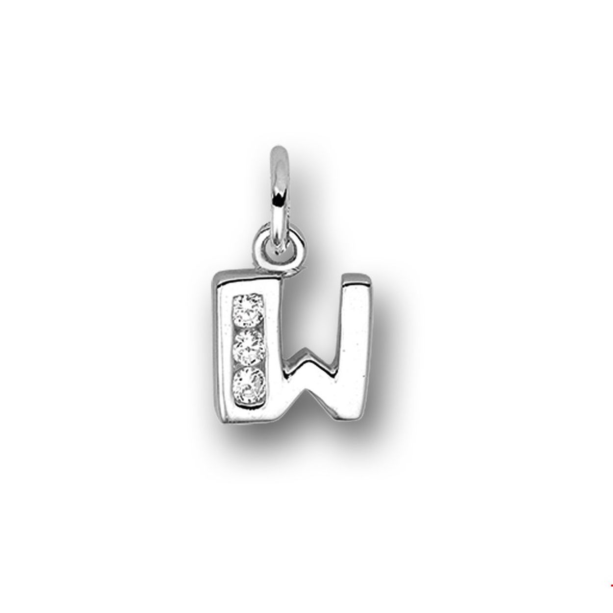 Beschrijving: Gerhodineerd zilveren hanger letter W met een hoogte van 9mm en een breedte van 8mm. Uitgevoerd met een schitterende rij van zirkonia.
Uniekenummer serie: 33598
Verpakt per: 1
Doelgroep: unisex
Zetting: alliance (rail zetting)
