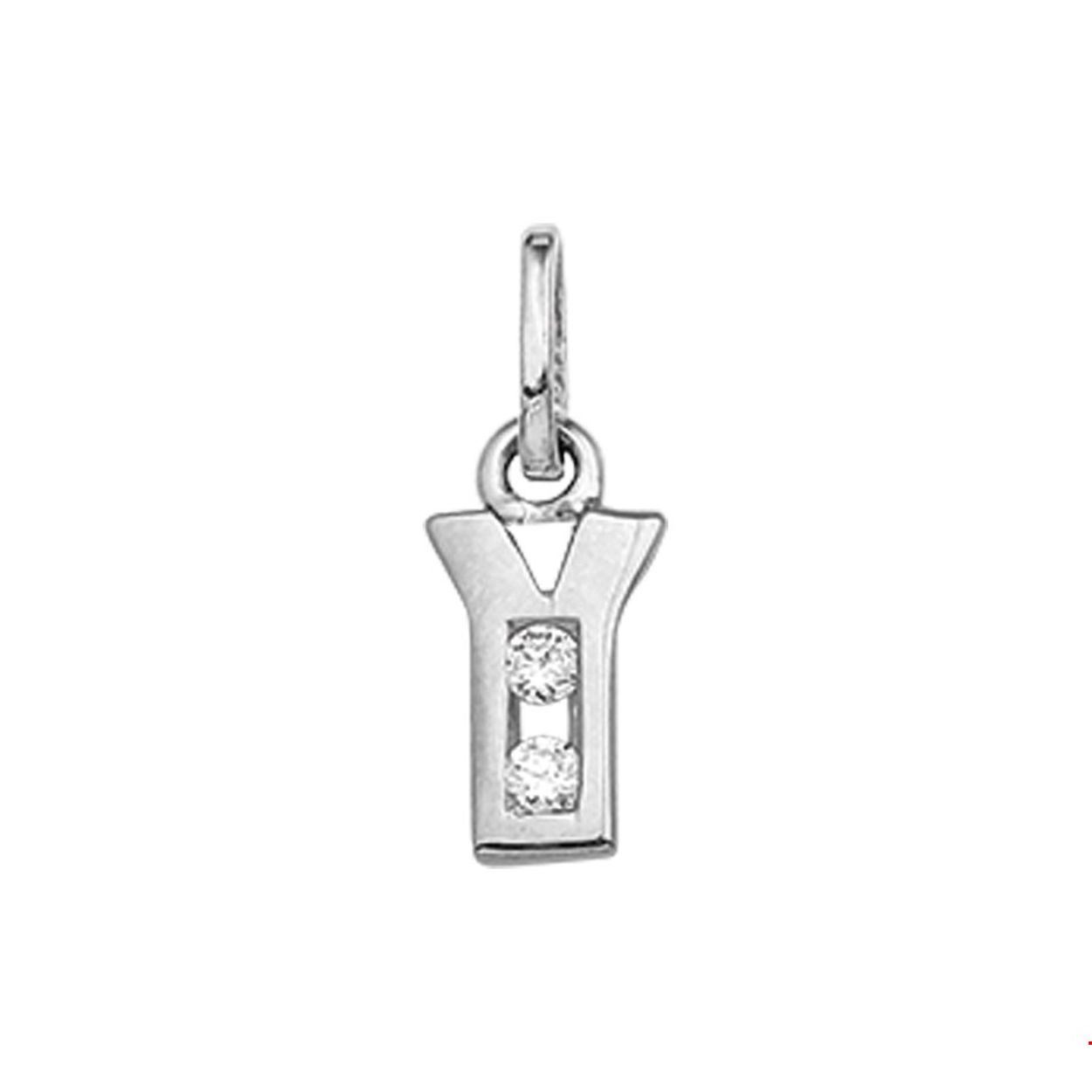 Beschrijving: Gerhodineerd zilveren hanger letter Y met een hoogte van 9mm en een breedte van 5.5mm. Uitgevoerd met een schitterende rij van zirkonia.
Uniekenummer serie: 33598
Verpakt per: 1
Doelgroep: unisex
Zetting: alliance (rail zetting)