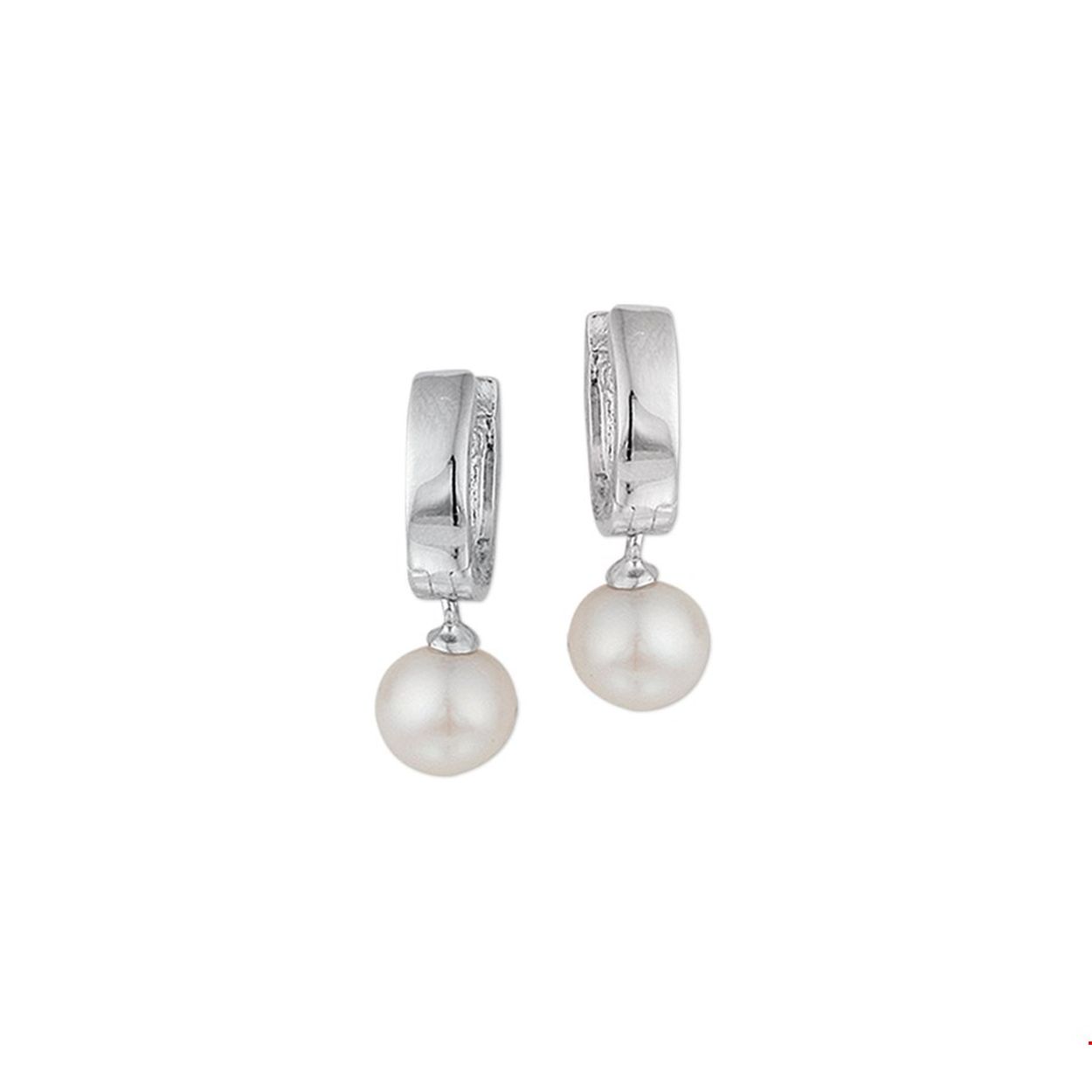 Beschrijving: Gerhodineerd zilveren klapcreolen met zoetwaterparel. 
Verpakt per: 1
Doelgroep: dames
Breedte: 3.5 mm
Hoogte: 21 mm
