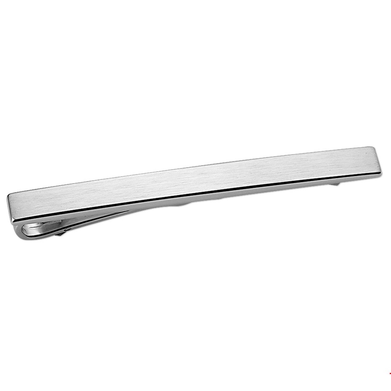 Beschrijving: Gerhodineerd zilveren dasschuif met een poli/matte afwerking. 
Verpakt per: 1
Doelgroep: heren
Breedte: 66.5 mm
Hoogte: 6.5 mm