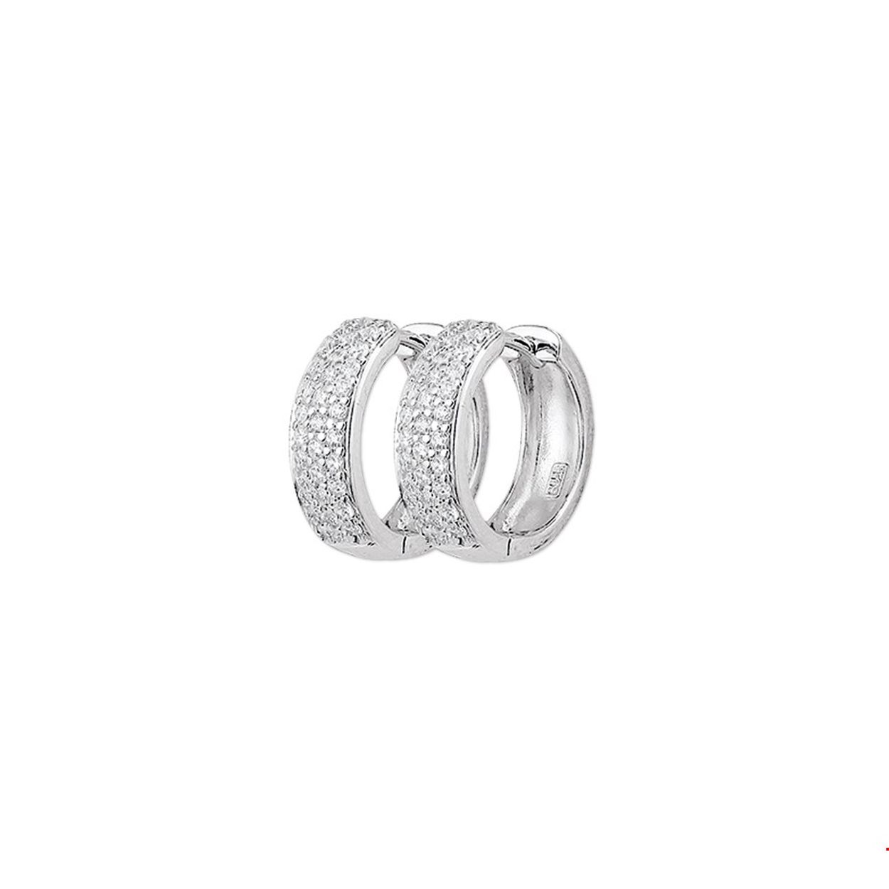 Beschrijving: Gerhodineerd zilveren klapcreolen met zirkonia.
Verpakt per: 1
Doelgroep: dames
Breedte: 5.4 mm
Zetting: pave