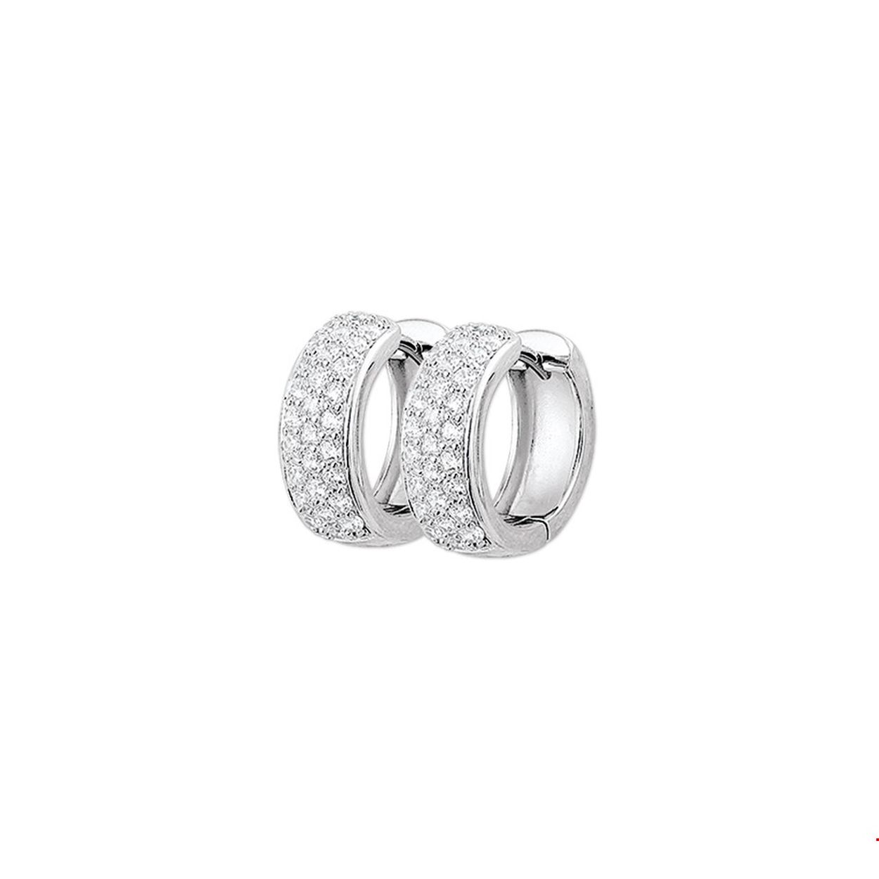 Beschrijving: Gerhodineerd zilveren klapcreolen met zirkonia.
Verpakt per: 1
Doelgroep: dames
Breedte: 6.4 mm
Zetting: pave