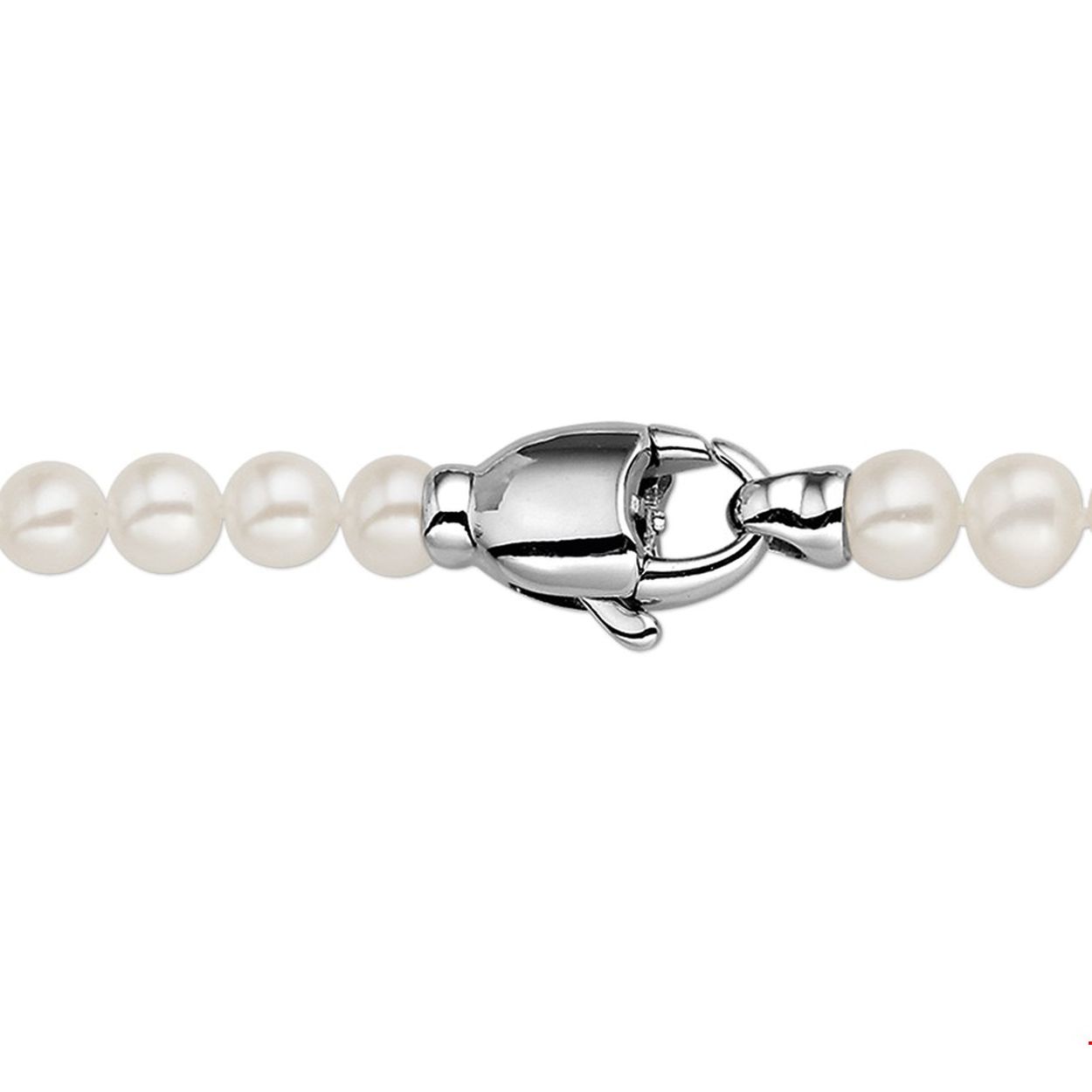 Beschrijving: Gerhodineerd zilveren collier met zoetwaterparels.
Uniekenummer serie: 27405
Verpakt per: 1
Doelgroep: dames
Breedte: 7 mm
Langste lengte: 42 mm