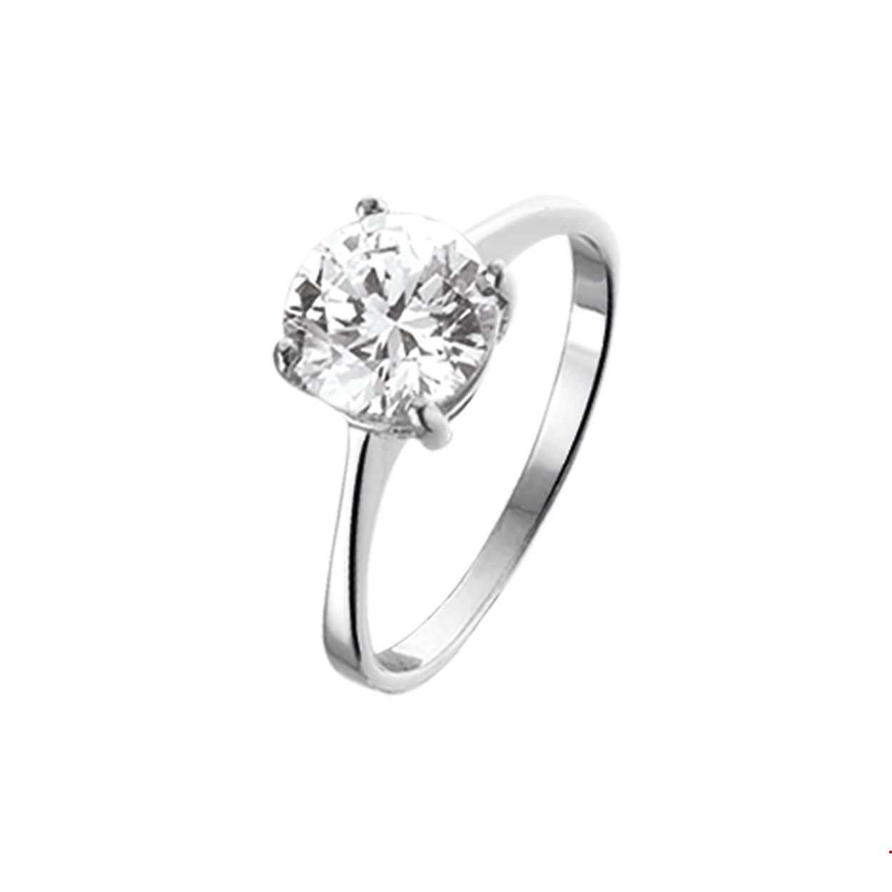 Beschrijving: Gerhodineerd zilveren ring met zirkonia.
Uniekenummer serie: 38440
Verpakt per: 1
Doelgroep: dames
Ringmaat: 15.50 mm (49)
Zetting: solitaire (chatonzetting)