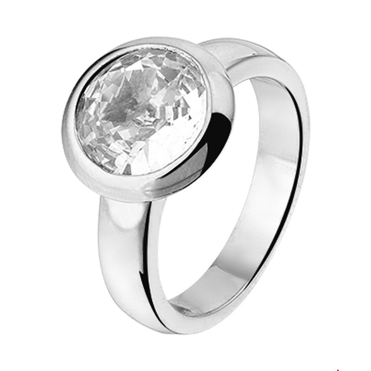 Beschrijving: Gerhodineerd zilveren ring met zirkonia.
Uniekenummer serie: 26163
Verpakt per: 1
Doelgroep: dames
Ringmaat: 18.00 mm (57)
Breedte: 12.5 mm
Zetting: solitaire (kastzetting)