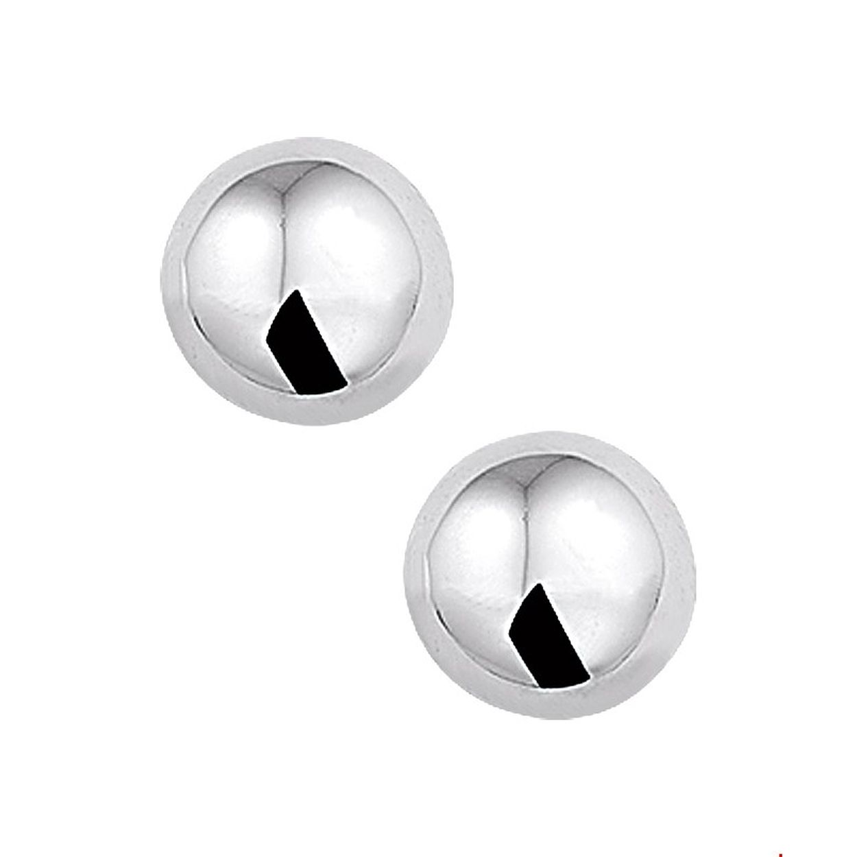 Zilver gerhodineerde oorbellen