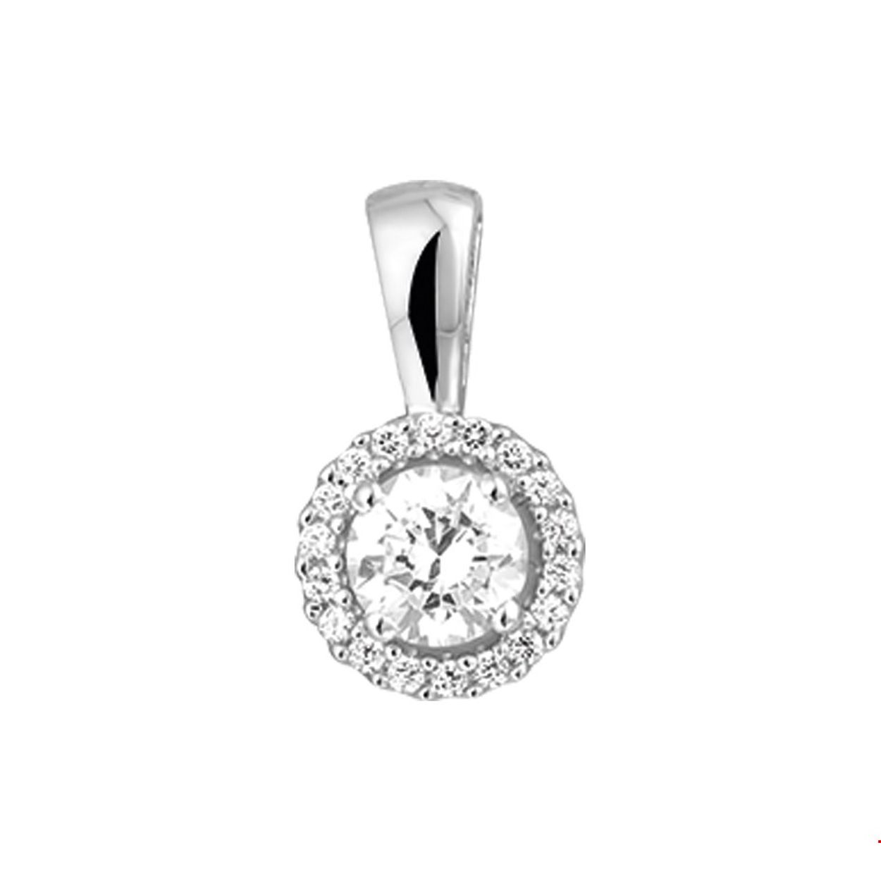 925 zilver | gerhodineerde| zirkonia's