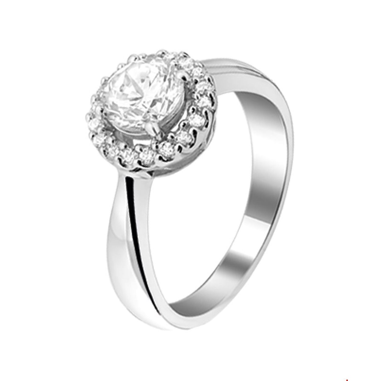 Beschrijving: Gerhodineerd zilveren ring met zirkonia.
Uniekenummer serie: 26239
Verpakt per: 1
Doelgroep: dames
Ringmaat: 16.50 mm (52)
Breedte: 9.5 mm
Zetting: entourage (chatonzetting)