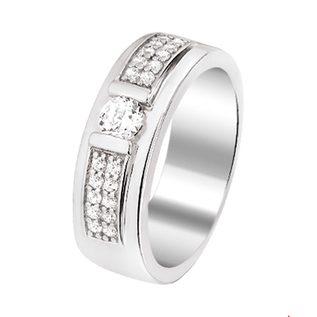 Doelgroep: dames
Ringmaat: 17.50 mm (55)
Breedte: 7 mm
Zetting: pave