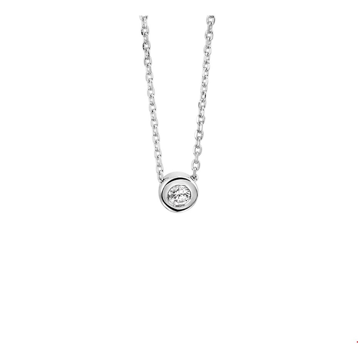 Zilveren collier