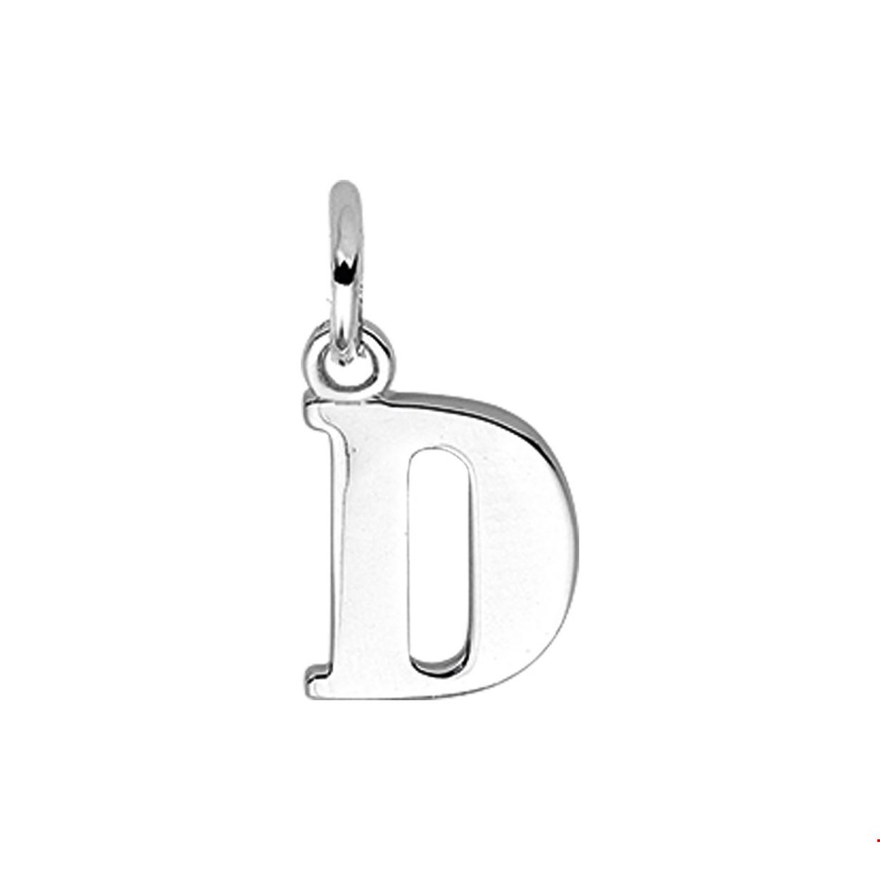 Beschrijving: Gerhodineerd zilveren hanger letter D met een hoogte van 12.5mm en een breedte van 8.5mm.
Uniekenummer serie: 35748
Verpakt per: 1
Doelgroep: unisex
