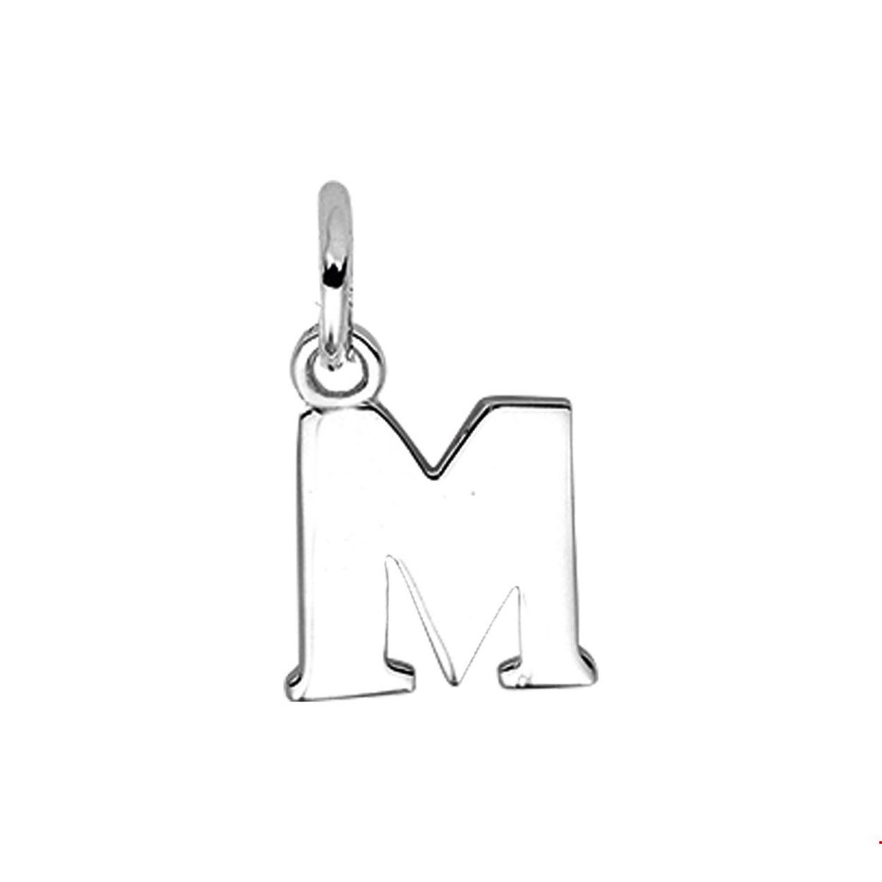 Beschrijving: Gerhodineerd zilveren hanger letter M met een hoogte van 12.5mm en een breedte van 9.5mm.
Uniekenummer serie: 35748
Verpakt per: 1
Doelgroep: unisex