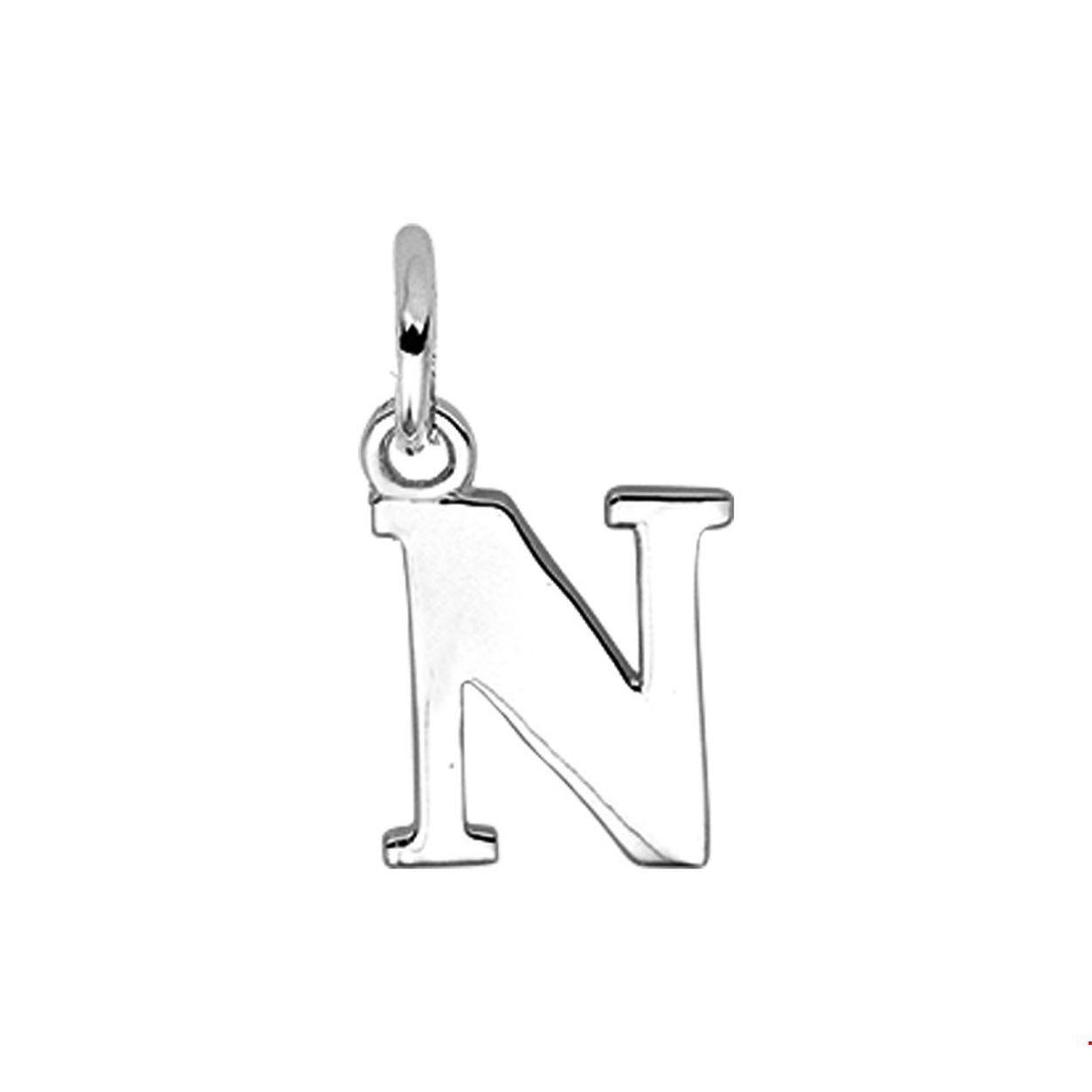Beschrijving: Gerhodineerd zilveren hanger letter N met een hoogte van 12.5mm en een breedte van 9.5mm.
Uniekenummer serie: 35748
Verpakt per: 1
Doelgroep: unisex