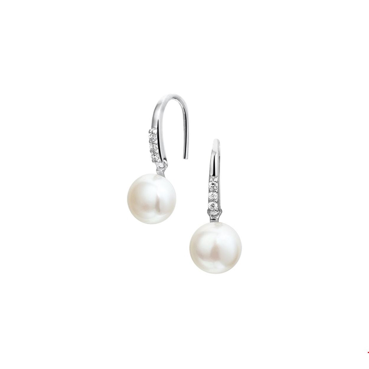 Beschrijving: Gerhodineerd zilveren oorhangers met zoetwaterparel en zirkonia.
Verpakt per: 1
Doelgroep: dames
Hoogte: 22 mm