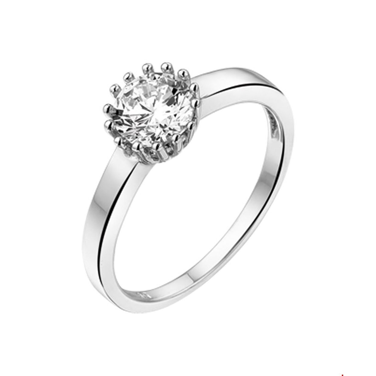 Beschrijving: Gerhodineerd zilveren ring met zirkonia.
Uniekenummer serie: 28575
Verpakt per: 1
Doelgroep: dames
Ringmaat: 17.75 mm (56)
Breedte: 7.5 mm
Zetting: solitaire (chatonzetting)