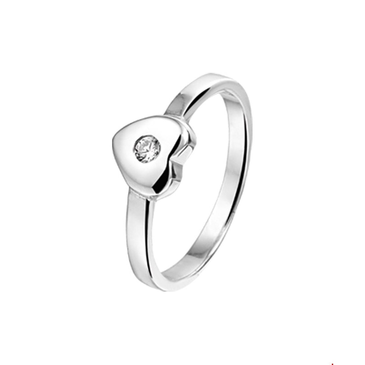 Beschrijving: Gerhodineerd zilveren ring met een hart en zirkonia.
Uniekenummer serie: 29223
Verpakt per: 1
Doelgroep: meisjes
Ringmaat: 15.00 mm (47)
Zetting: solitaire (kastzetting)