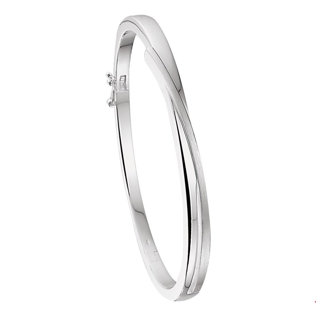 Beschrijving: Gerhodineerd zilveren 5.5mm brede slavenband met een diameter van 60mm en poli matte afwerking. De slavenband heeft een stevige scharnier sluiting.
Verpakt per: 1
Doelgroep: dames
Breedte: 5.5 mm