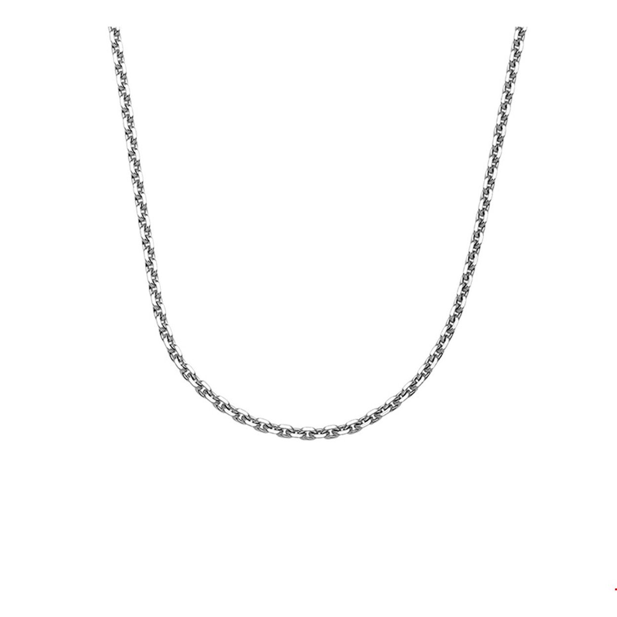 Zilveren anker collier 40cm | 1320733 