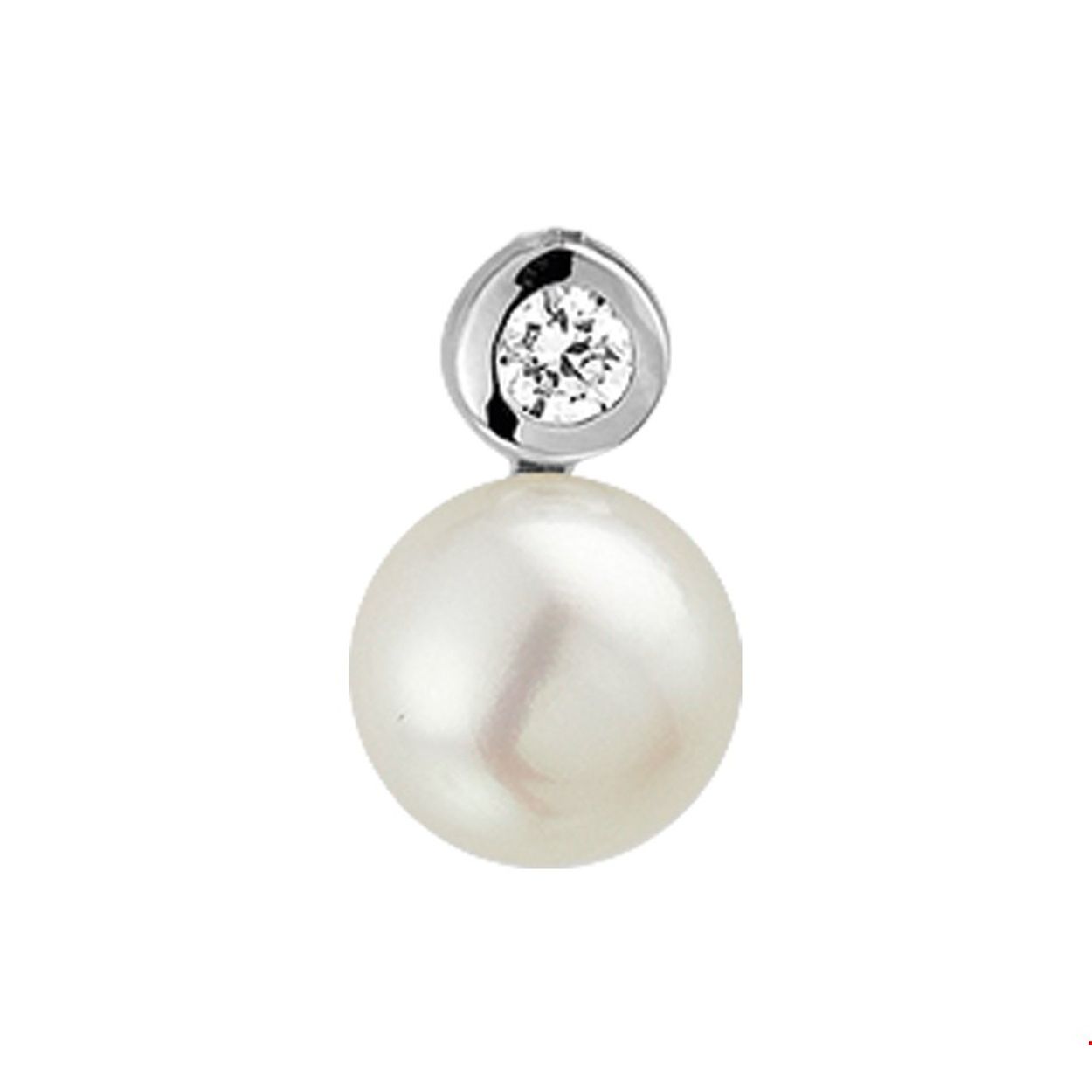 Hanger is exclusief collier

Gerhodineerd zilveren hanger met zirkonia en een zoetwaterparel
Breedte: 8.5 mm
Hoogte: 13.5 mm