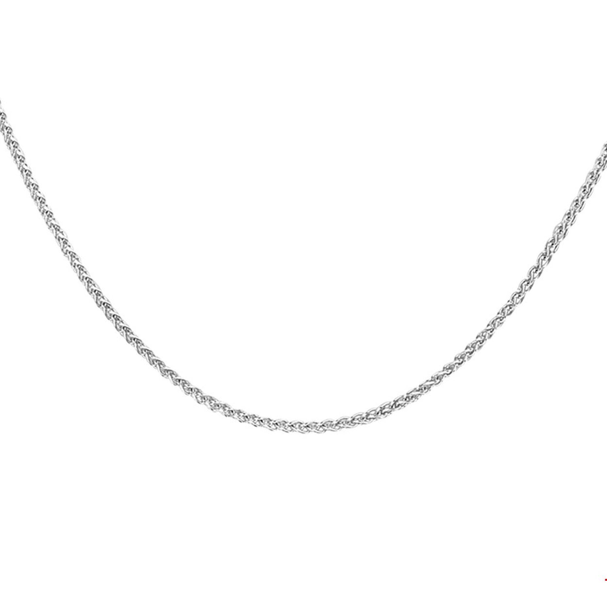 Zilveren lengtecollier