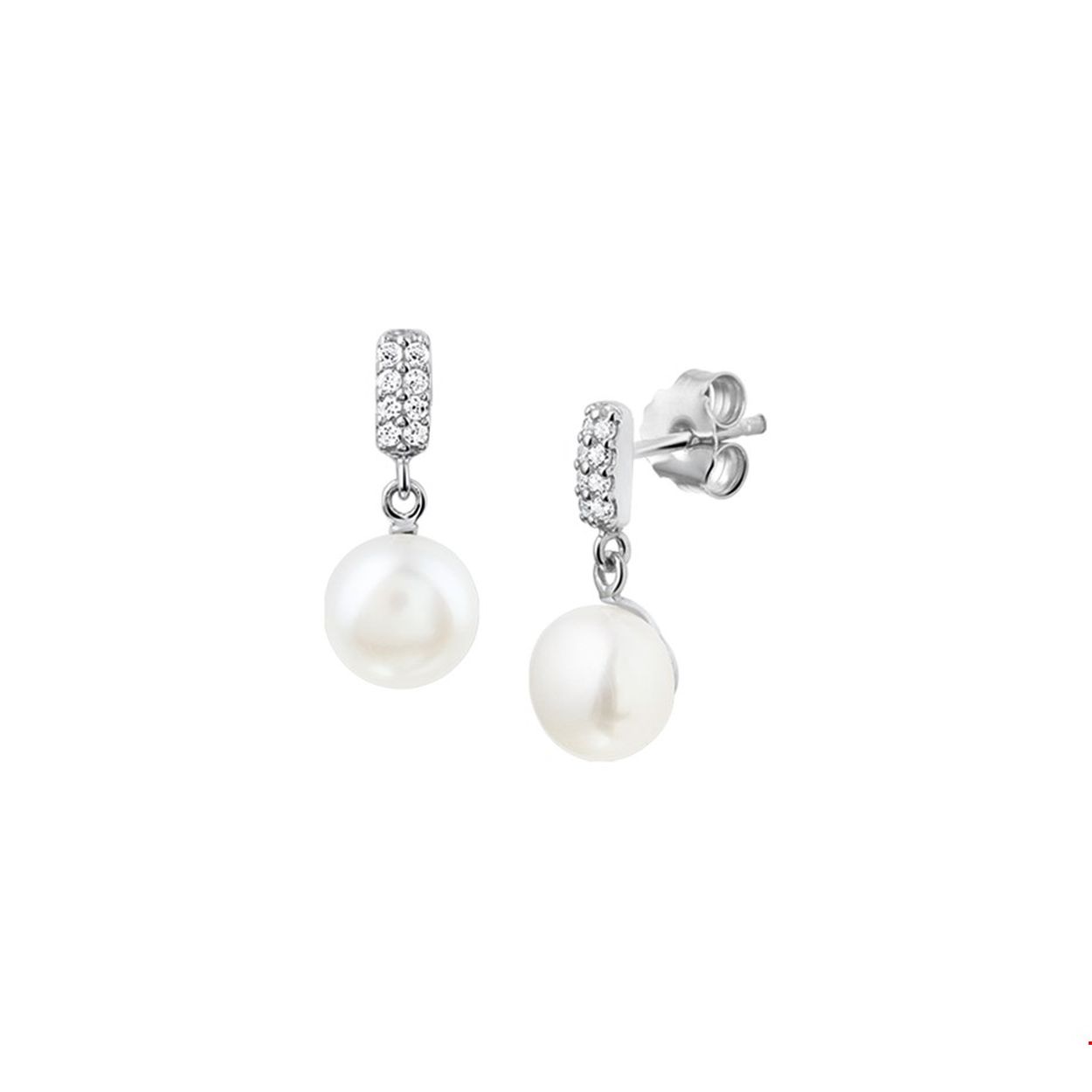 Beschrijving: Gerhodineerd zilveren oorhangers met zoetwaterparel en zirkonia.
Doelgroep: dames
Breedte: 8.5 mm
Hoogte: 19 mm