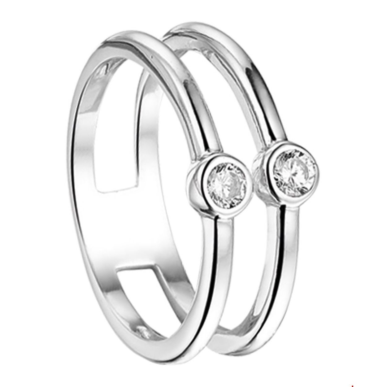 Zilver gerhodineerd