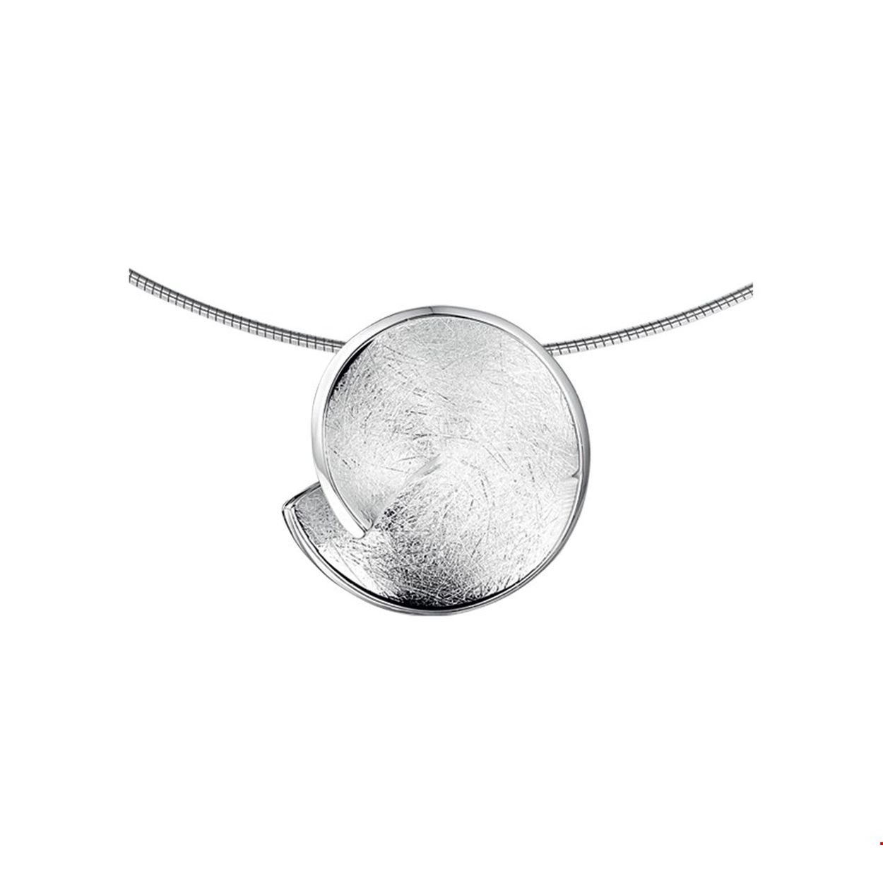 Beschrijving: Gerhodineerd zilveren collier met een poli en gescratchte afwerking.
Verpakt per: 1
Doelgroep: dames
Breedte: 21 mm
Kortste lengte: 42 mm
Langste lengte: 45 mm