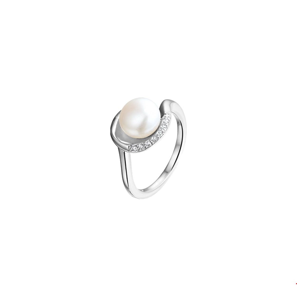 Ringmaat 17.25
De ring is onderdeel van een set, van hanger, oorsteker en ring.