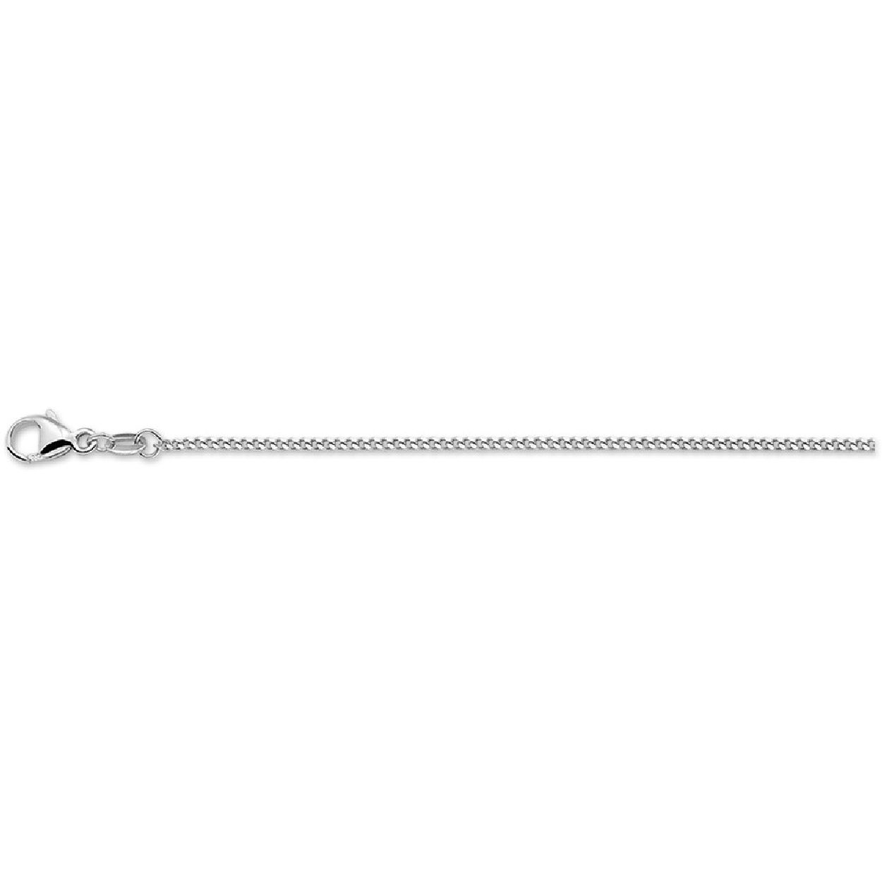 Zilver Collier gourmet 42cm 1,4mm