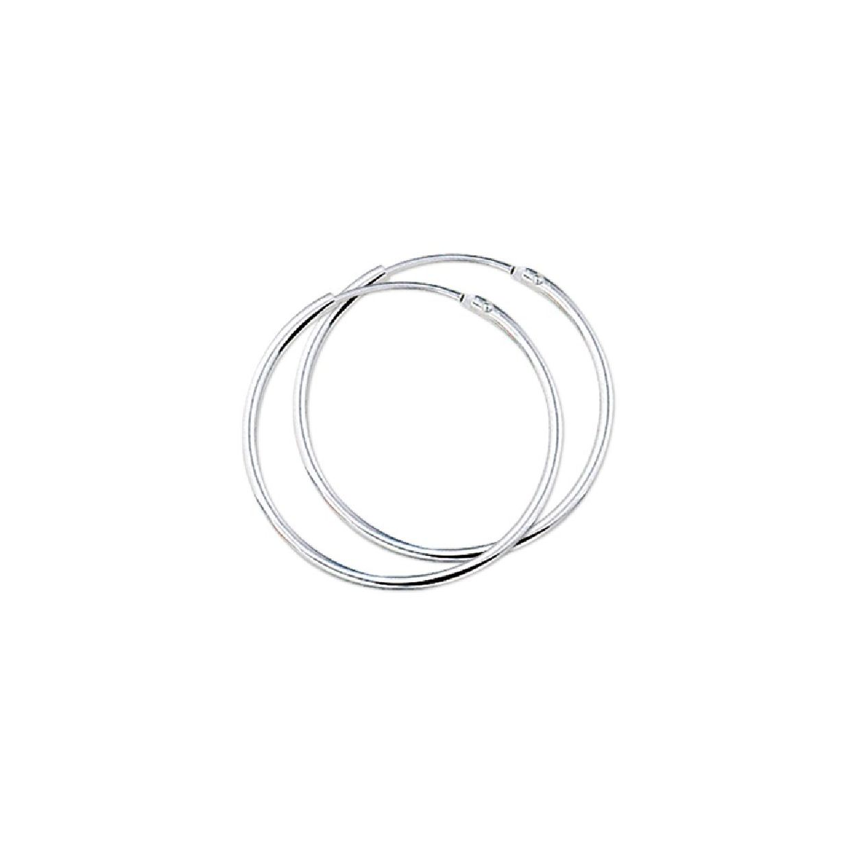 Deze oorringen zijn gemaakt van gerhodineerd zilver en ze zijn zilverkleurig. Het is een sieraad voor dames.