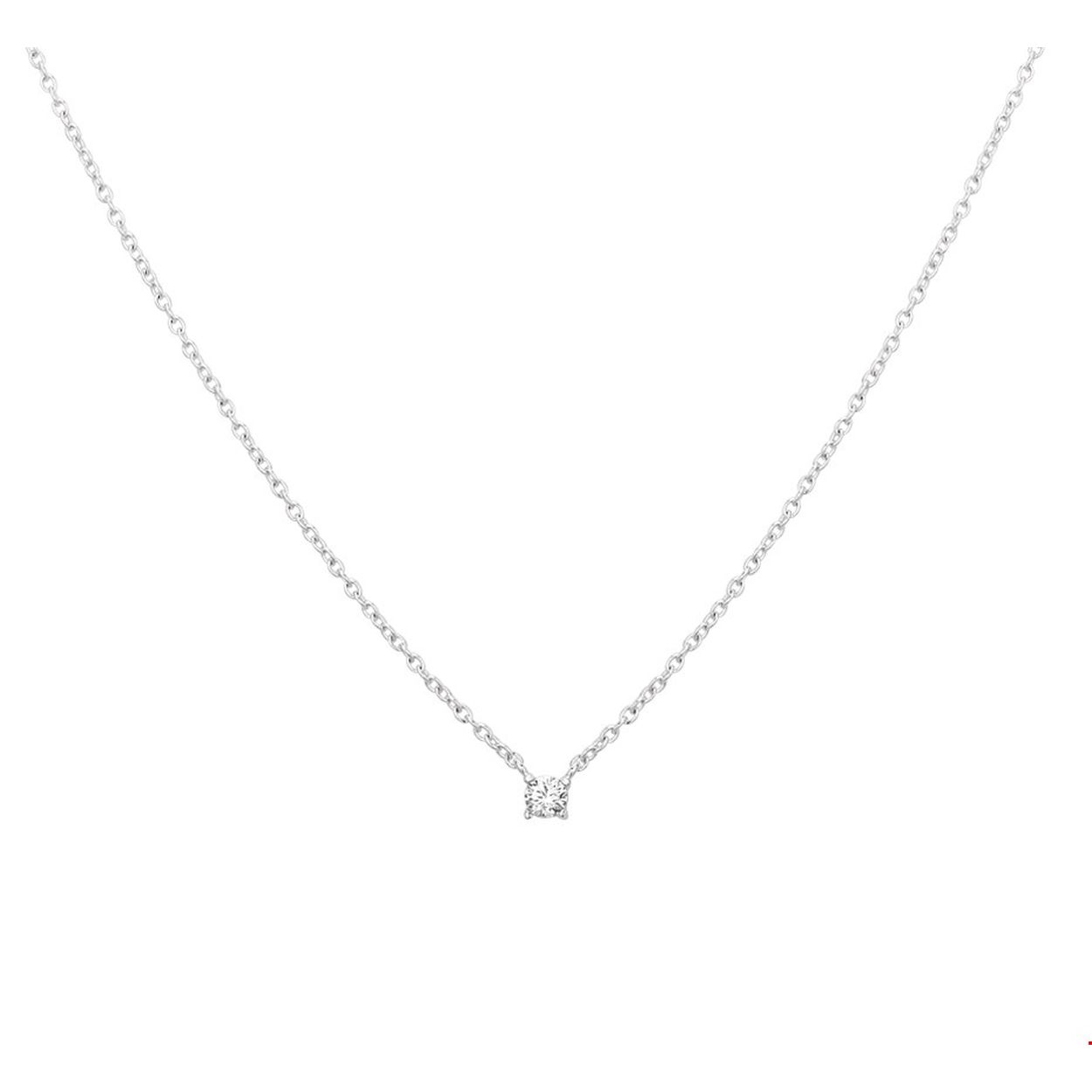 
Verpakt per: 1
Doelgroep: dames
Breedte: 1.3 mm
Kortste lengte: 41 mm
Langste lengte: 45 mm
Zetting: solitaire (chatonzetting)