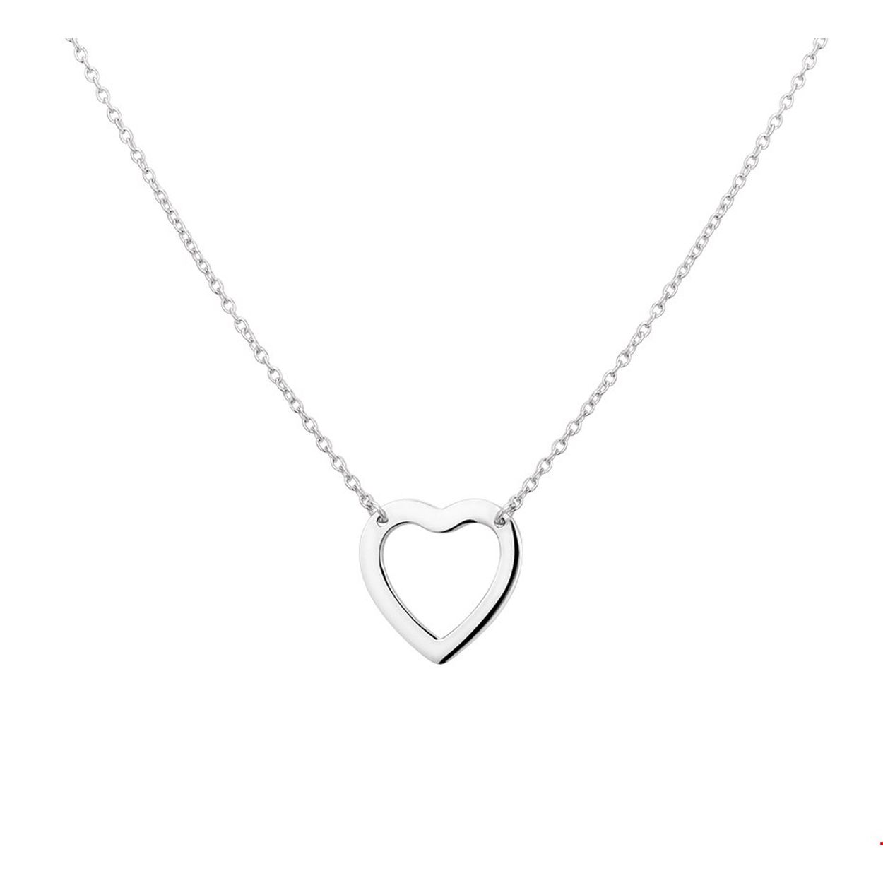 Beschrijving: Dit gerhodineerd zilveren anker collier met een hart heeft een lengte van 41cm en een 4cm extensie en heeft een schakelbreedte van 1.2mm. Het hart heeft een afmeting van 13.5 x 14mm. Tip: Leuk als cadeau voor een van je dierbaren of je geliefde!
Verpakt per: 1
Doelgroep: dames
Breedte: 14 mm
Kortste lengte: 41 mm
Langste lengte: 45 mm
Hoogte: 13.5 mm