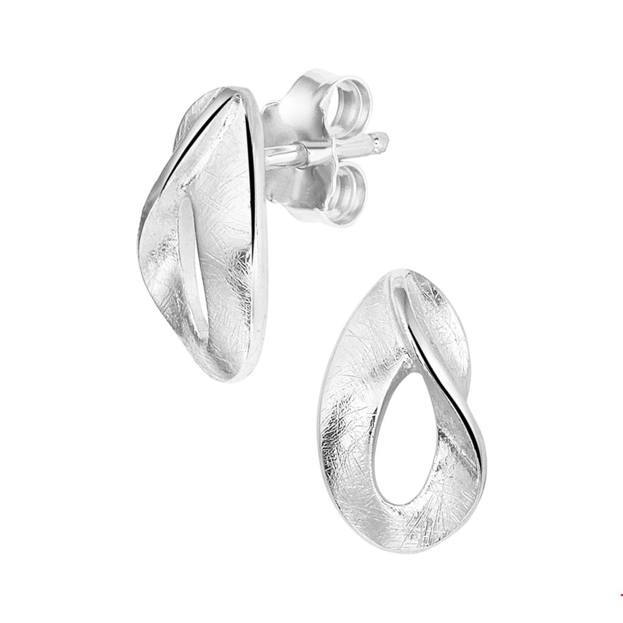 Huiscollectie zilveren Oorknop dames
Breedte: 8 mm Hoogte: 13.5 mm