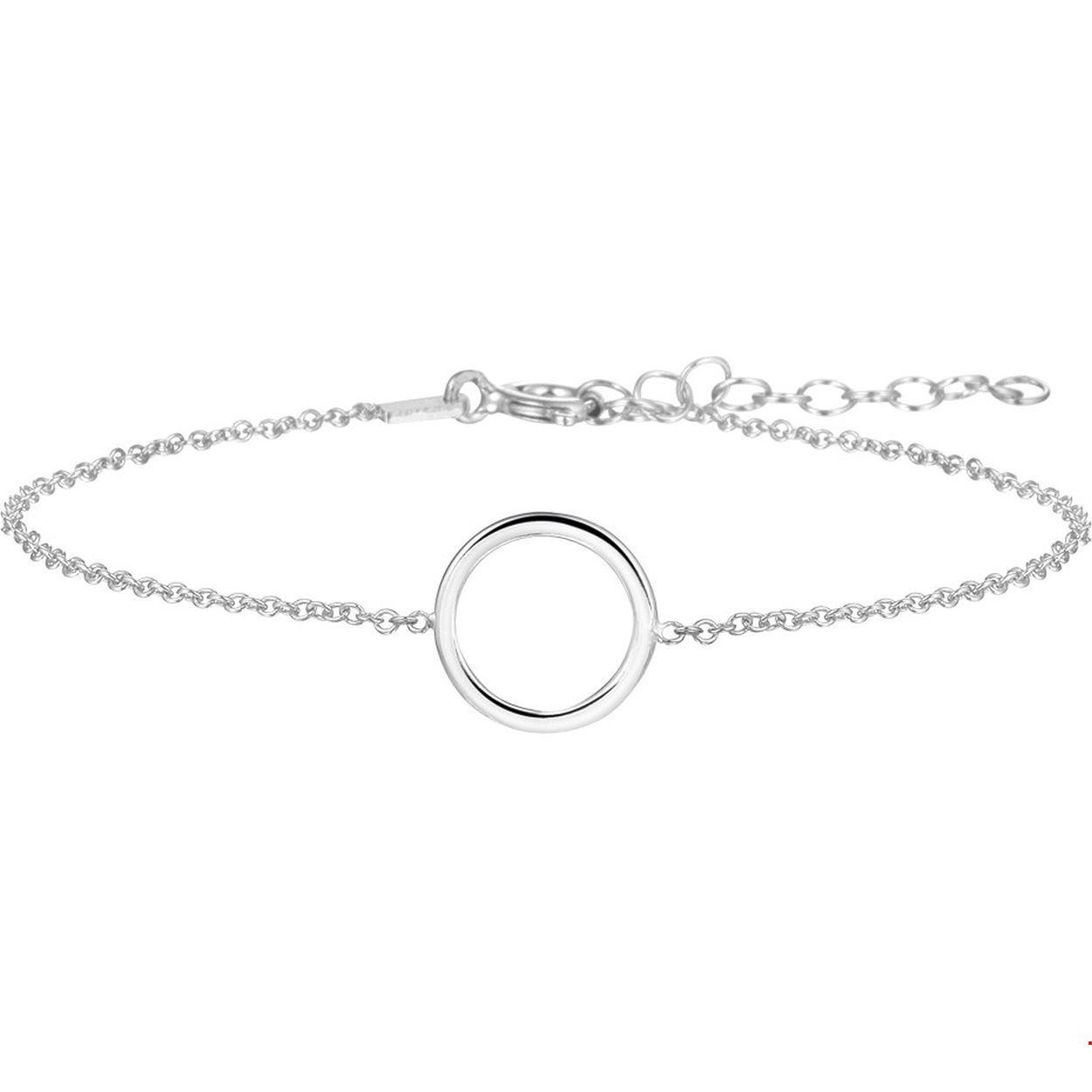 Beschrijving: Trendy gerhodineerd zilveren 1.3mm anker armband met een lengte van 16cm en een extensie van 3cm uitgevoerd met een open cirkel van 11mm en stevige veerring sluiting. De armband is te combineren met bijpassende sieraden uit onze collectie.
Verpakt per: 1
Doelgroep: dames
Breedte: 1.3 mm
Kortste lengte: 16 mm
Langste lengte: 19 mm