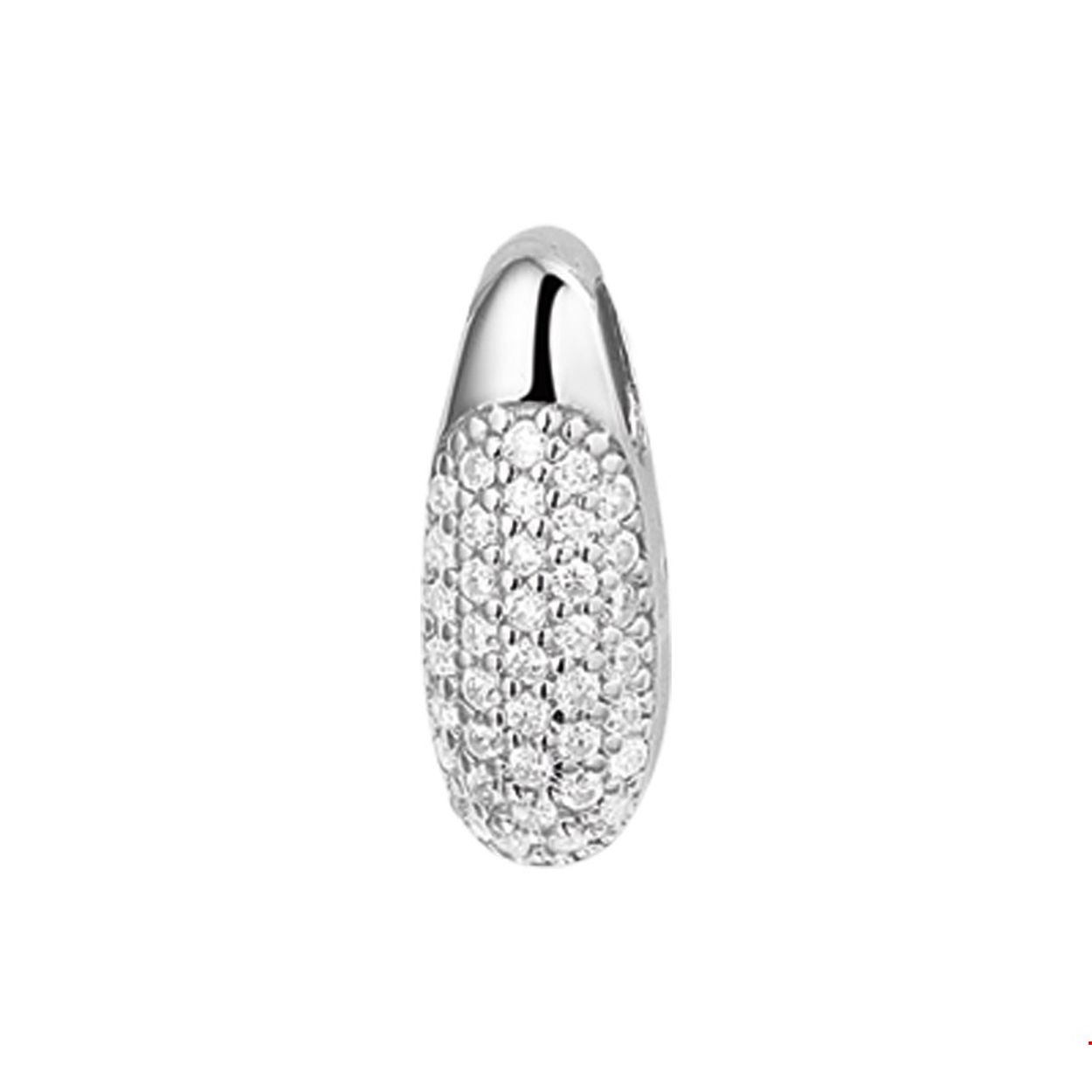 HANGER ZILVER MET ZIRKONIA