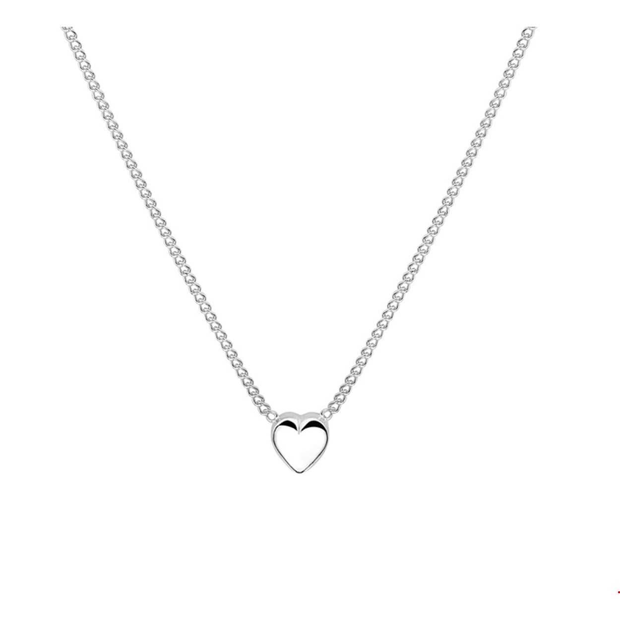 Beschrijving: Gerhodineerd zilveren collier met een hartje dit fijne collier met elegant hartje heeft een lengte van 36cm en een extensie van 3cm. Het fijne gourmet collier heeft een schakelbreedte van 1mm en het hartje is 5x5mm. Gemakkelijk te combineren met andere fijne sieraden. Tip: Leuk om te geven aan dierbaren of je geliefde!.
Uniekenummer serie: 35820
Verpakt per: 1
Doelgroep: dames
Breedte: 5 mm
Kortste lengte: 36 mm
Langste lengte: 39 mm
Hoogte: 5 mm