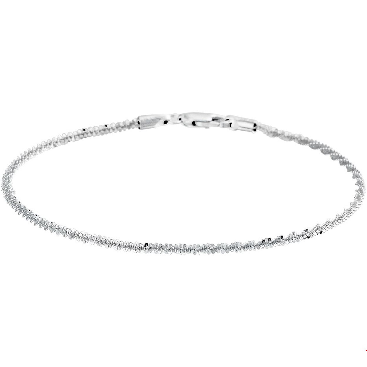 Beschrijving: Elegant zilveren armband met een lengte van 19cm en fijne schakelbreedte van 1.8mm. Deze armband is uitgevoerd met een stevige karabijn sluiting. Tip: De armband is perfect te combineren met bijpassende sieraden uit onze collectie en met sieraden uit je eigen stash!
Uniekenummer serie: 35889
Doelgroep: dames
Breedte: 1.8 mm
Langste lengte: 19 mm