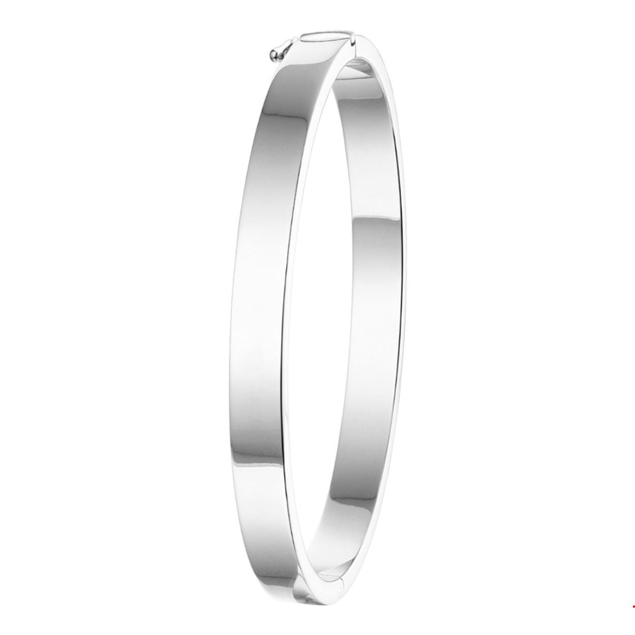 Zilver bangle scharnier vlakke buis 60x6mm
Beschrijving: Zilveren slavenband met een vlakke buis en een diameter van 60mm en een breedte van 6mm. De slavenband is uitgevoerd met een stevig scharnier sluiting. De slavenband afgewerkt met een rhodiumlaag die het sieraad beschermt tegen krassen en slijtage voor een langdurige glans. Perfect te combineren met andere sieraden uit onze collectie of met sieraden uit je eigen stash!
Doelgroep: dames
Breedte: 6 mm