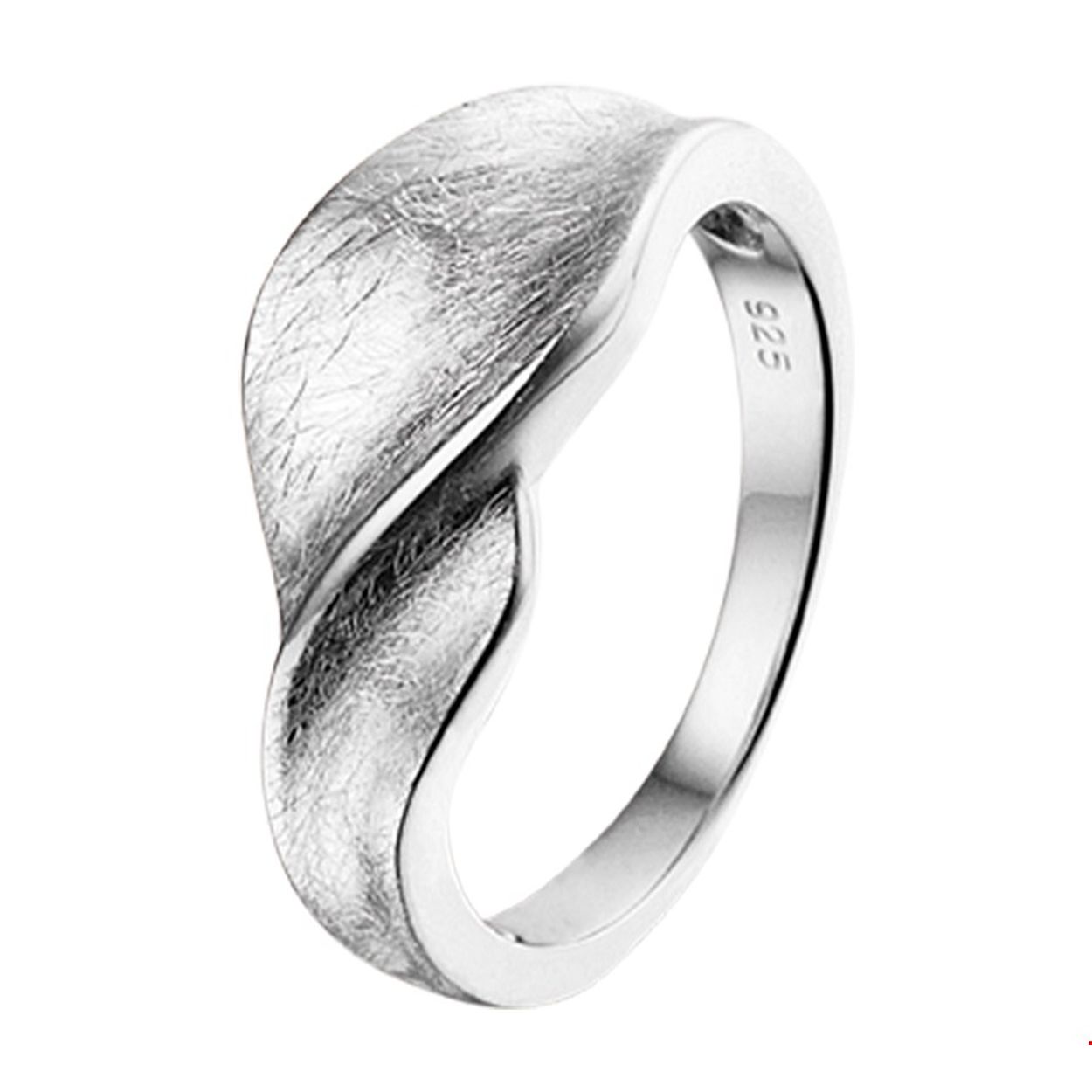 Zilveren dames ring