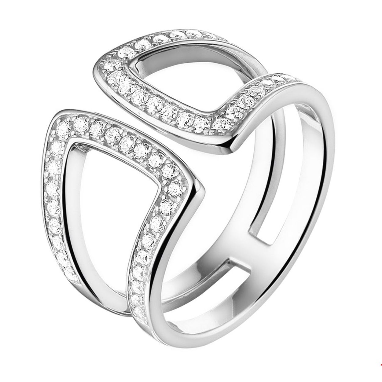 Beschrijving: Gerhodineerd zilveren ring met zirkonia.
Uniekenummer serie: 36400
Verpakt per: 1
Doelgroep: dames
Ringmaat: 17.75 mm (56)
Breedte: 13.5 mm
Zetting: entourage (rijzetting)